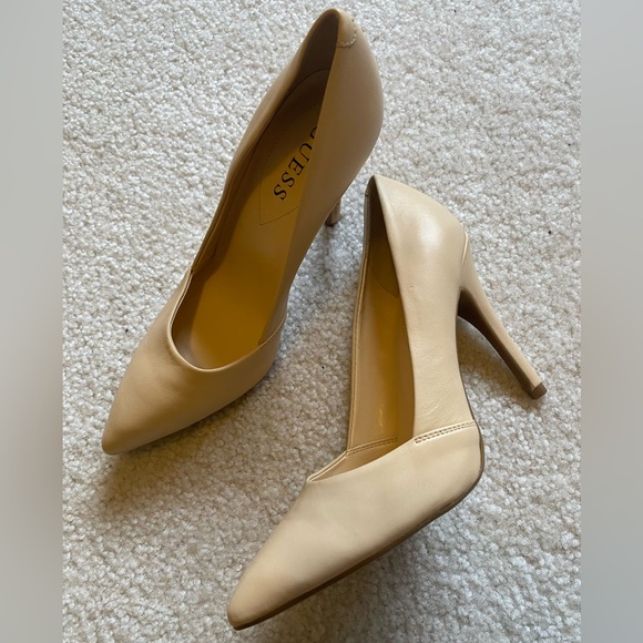 Guess Shoes Guess Nudecream Scarpin High Heels Poshmark